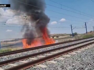 Restablecida la circulación de trenes entre Alicante, Madrid y Murcia tras el incendio