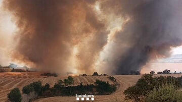 Incendio Lleida
