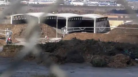 Vista del complejo de reciclaje de Loeches Vista del complejo de reciclaje de Loeches