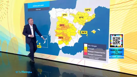 La previsión de Roberto Brasero La previsión de Roberto Brasero