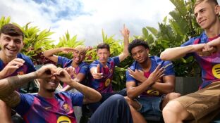 La nueva camiseta del Bar&ccedil;a