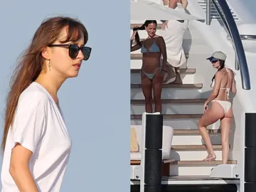 Dakota Johnson disfrutando del sol Dakota Johnson disfrutando del sol