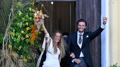 Belén Écija en su boda Belén Écija en su boda