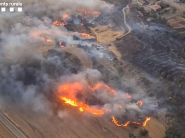 Incendio en Lleida