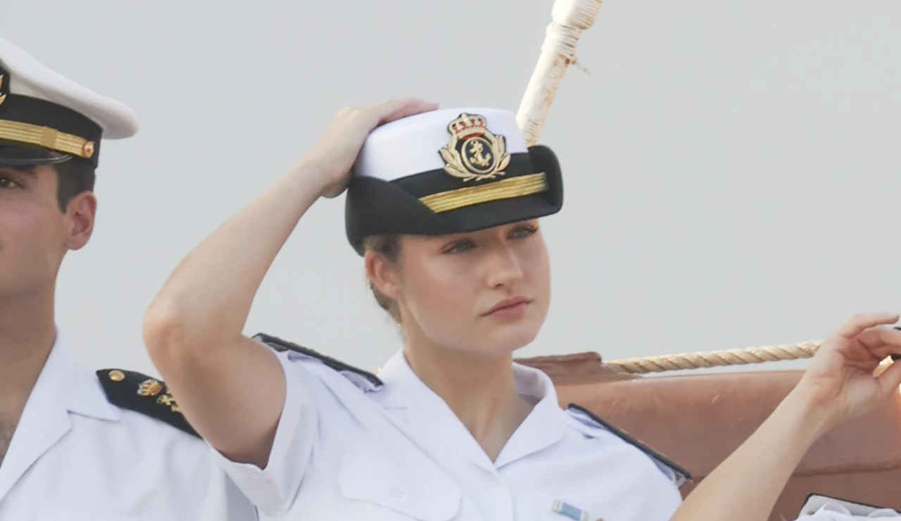 La princesa Leonor llega a Gijón