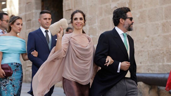 Elena Furiase en la boda de Paty S&aacute;nchez-Flores