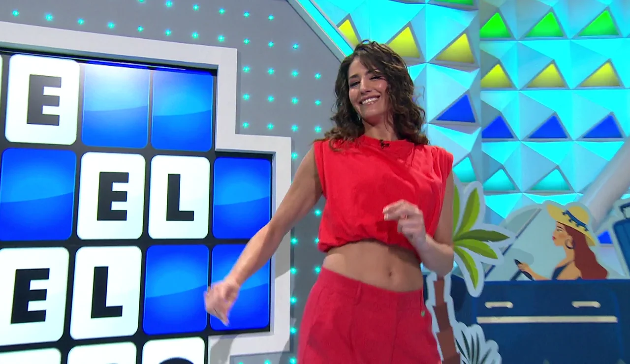 Un panel muy veraniego desata la locura en La ruleta de la suerte