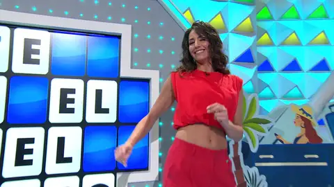 Un panel muy veraniego desata la locura en La ruleta de la suerte Un panel muy veraniego desata la locura en La ruleta de la suerte