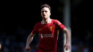 Diogo Jota, en un partido con el Liverpool