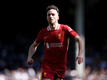 Diogo Jota, en un partido con el Liverpool