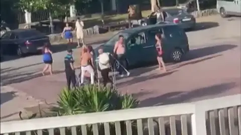 El enfrentamiento tuvo lugar en un centro recreativo de Ribeira, A Coruña El enfrentamiento tuvo lugar en un centro recreativo de Ribeira, A Coruña