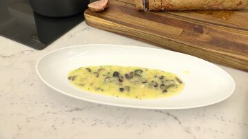 Salsa de aceitunas negras
