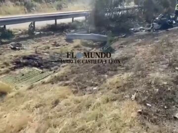 Las imágenes del Lamborghini de Diogo Jota calcinado tras el accidente mortal