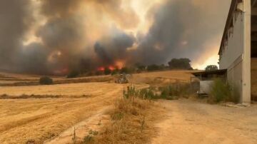 Incendio en Lleida