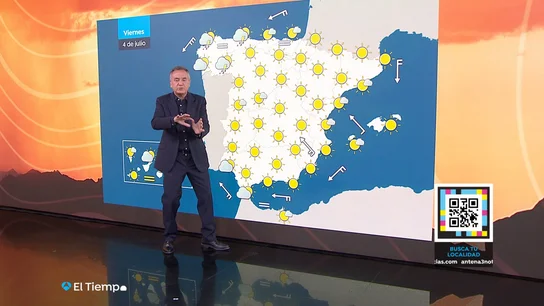 Roberto Brasero avisa: "Siguen las tormentas" Roberto Brasero avisa: "Siguen las tormentas"