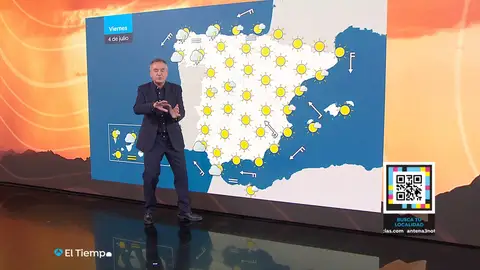 Roberto Brasero avisa: "Siguen las tormentas" Roberto Brasero avisa: "Siguen las tormentas"
