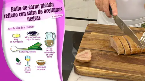 Ingredientes para la salsa de aceitunas Ingredientes para la salsa de aceitunas