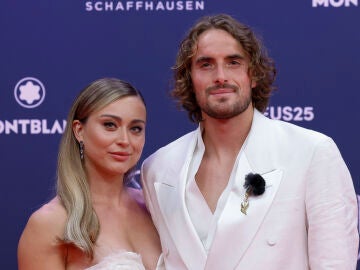 Paula Badosa y Stefanos Tsitsip&aacute;s