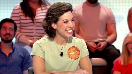 La simb&oacute;lica coincidencia de Rosa con &Oacute;scar D&iacute;az: &iexcl;aspira al mismo bote en el mismo programa!