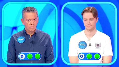 La larga Silla Azul de Manu contra uno de los mejores aspirantes de Pasapalabra La larga Silla Azul de Manu contra uno de los mejores aspirantes de Pasapalabra