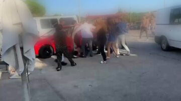 Pelea A Coruña