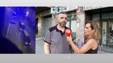 Sergio, testigo de la brutal pelea entre vecinos y okupas de Sabadell: 
