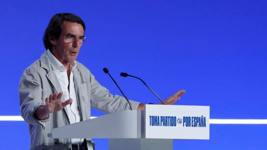 Jos&eacute; Mar&iacute;a Aznar carga contra S&aacute;nchez: "No te extra&ntilde;e acabar en la c&aacute;rcel porque ese es tu ambiente"