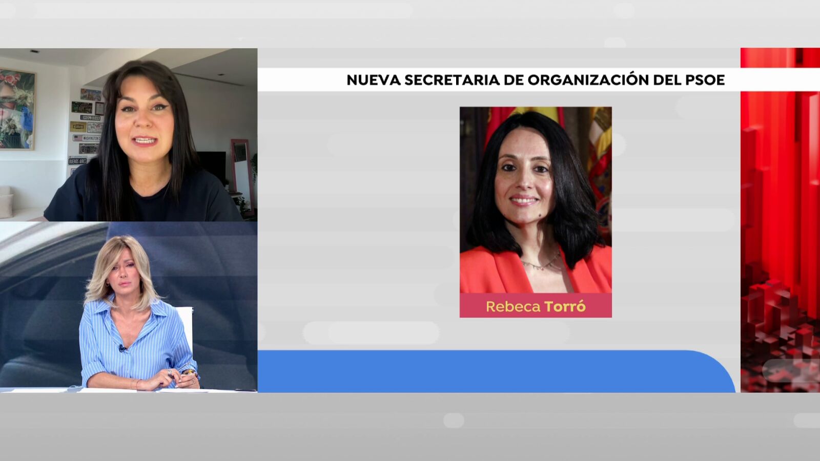 Pilar Rodríguez Losantos pone en duda a la nueva secretaria de Organización del PSOE: 