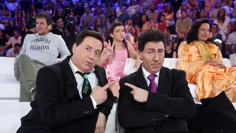 De las bromas de Goyo Jiménez a la transformación de Ana Guerra: descubre los secretos de la sala de maquillaje De las bromas de Goyo Jiménez a la transformación de Ana Guerra: descubre los secretos de la sala de maquillaje