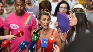 Yolanda D&iacute;az asegura que el PSOE "est&aacute; en shock"