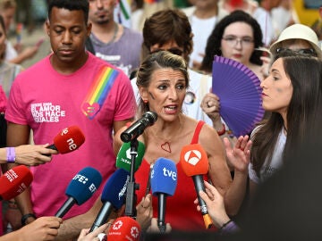 Yolanda Díaz asegura que el PSOE "está en shock"