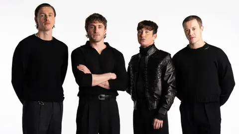 Harris Dickinson, Paul Mescal, Barry Keoghan y Joseph Quinn Harris Dickinson, Paul Mescal, Barry Keoghan y Joseph Quinn