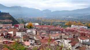 Imagen del pueblo de Albelda de Iregua en La Rioja