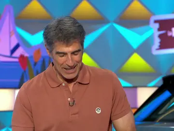 Amor perruno en uno de los paneles de La ruleta de la suerte: ¿Cómo se relajan los perros? Amor perruno en uno de los paneles de La ruleta de la suerte: ¿Cómo se relajan los perros?