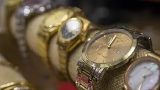 Imagen de archivo de relojes de una pasada subasta Imagen de archivo de relojes de una pasada subasta