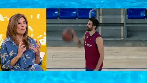 Gema López y Ricky Rubio Gema López y Ricky Rubio