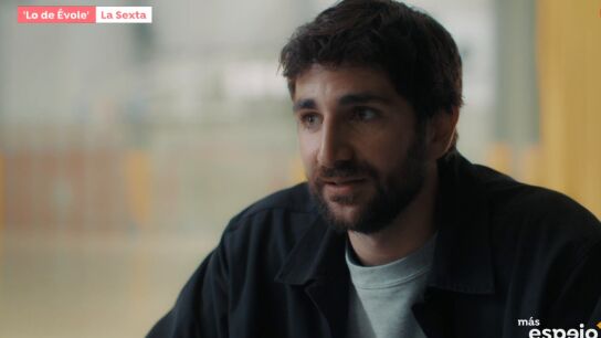 Ricky Rubio durante la entrevista con Jordi &Eacute;vole