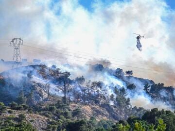 Incendio Marsella
