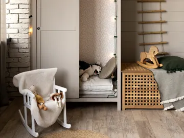 Habitación infantil en tonos neutros Habitación infantil en tonos neutros