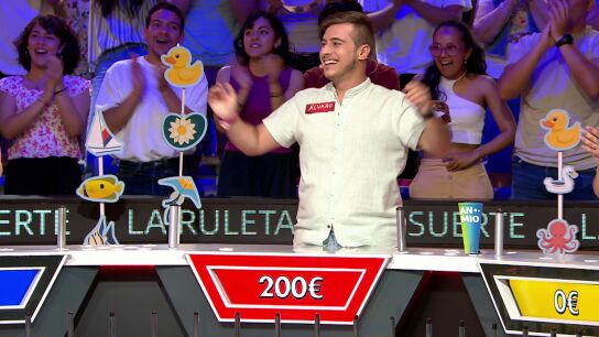 &iexcl;A la tercera va la vencida! &Aacute;lvaro cae en el Bote tras dos tiradas id&eacute;nticas