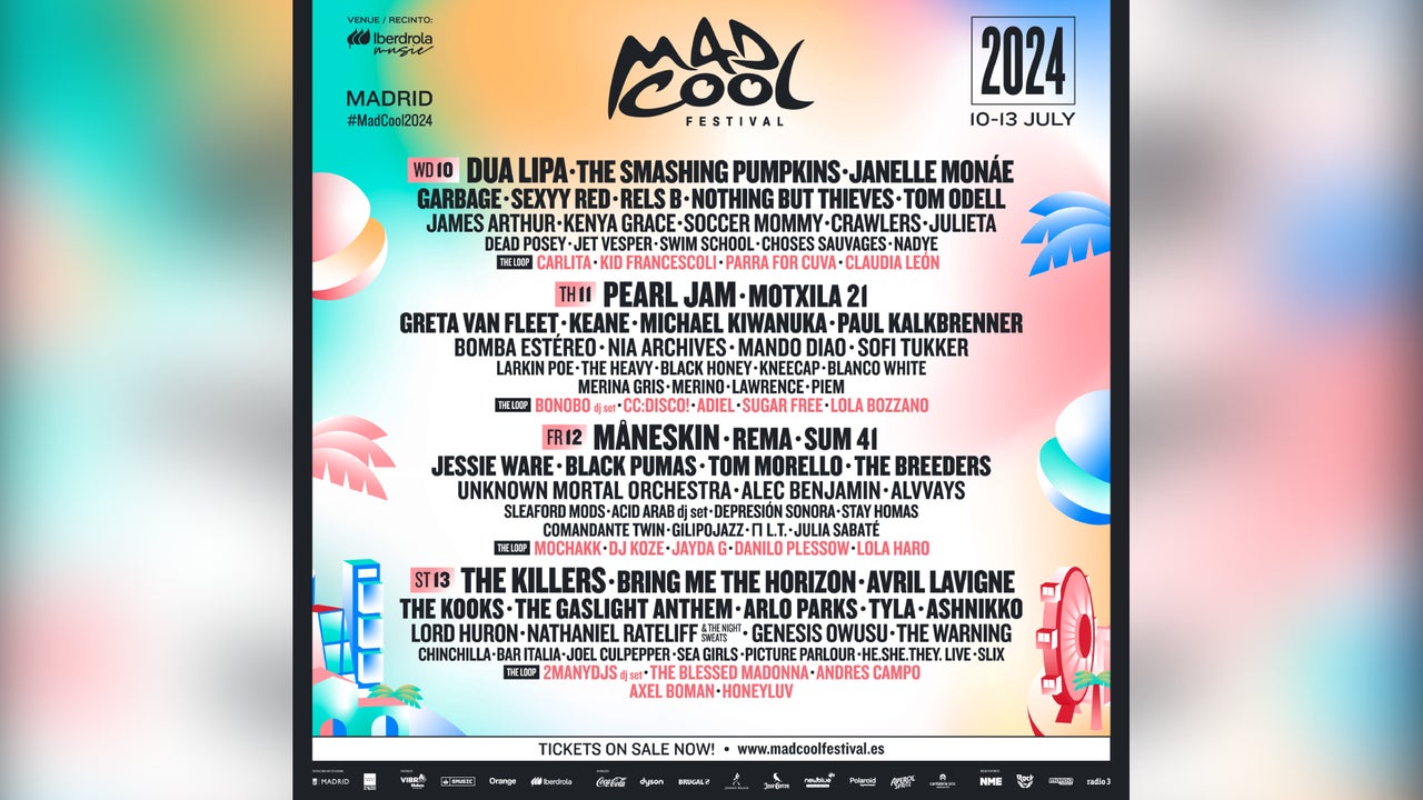 Mad Cool Festival 2025 Cartaz