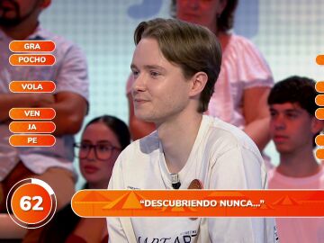 &iexcl;De cine! Manu consigue un pleno en las Palabras Cruzadas m&aacute;s peliculeras de Pasapalabra