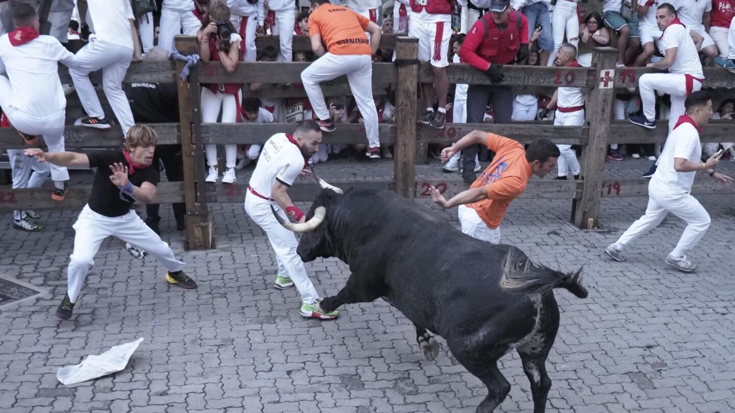 Segundo encierro de San Ferm&iacute;n 2025