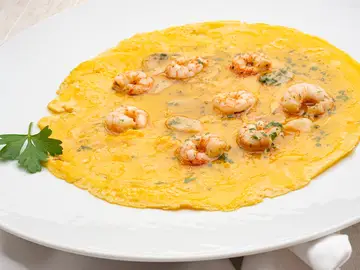 ¿Cena ligera o almuerzo exprés? Elabora la receta de tortilla vaga de gambas de Arguiñano sin renunciar a lo saludable ¿Cena ligera o almuerzo exprés? Elabora la receta de tortilla vaga de gambas de Arguiñano sin renunciar a lo saludable