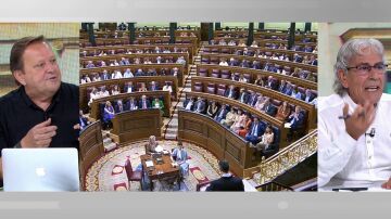 Toni Bolaño y Javier Caraballo discuten sobre la comparecencia de Sánchez