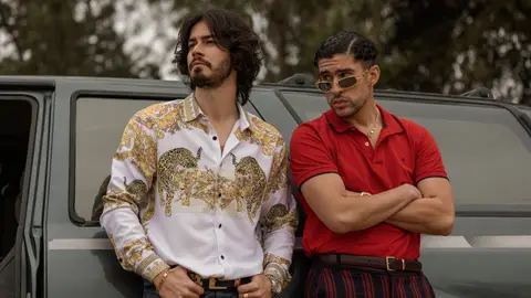 Manuel Masalva con Bad Bunny en Narcos: México Manuel Masalva con Bad Bunny en Narcos: México