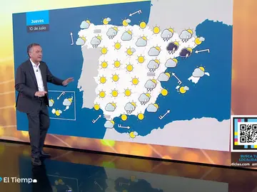 Roberto Brasero avanza la llegada de una dana: "Se esperan lluvias fuertes y tormentas" Roberto Brasero avanza la llegada de una dana: "Se esperan lluvias fuertes y tormentas"