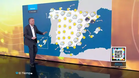 Roberto Brasero avanza la llegada de una dana: "Se esperan lluvias fuertes y tormentas" Roberto Brasero avanza la llegada de una dana: "Se esperan lluvias fuertes y tormentas"