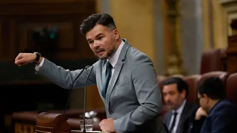 El portavoz de ERC, Gabriel Rufián El portavoz de ERC, Gabriel Rufián