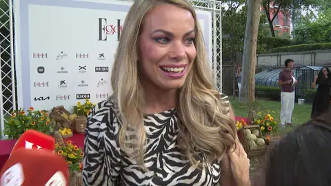 Carla Goyanes, muy emocionada Carla Goyanes, muy emocionada